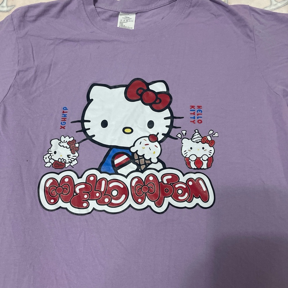 Hello Kitty Lavender Short Sleeve Tee